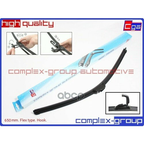 Щётка Бескаркасная 650Мм Крючок Ar65n 3397008844 Vfam65 Mu026u Ar26u Wb65210 CGA арт 10BLD650FRA 930₽