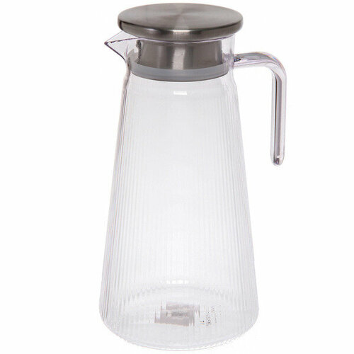 Кувшин пластиковый 1700мл Хай-Тек с металлической крышкой 1329₽