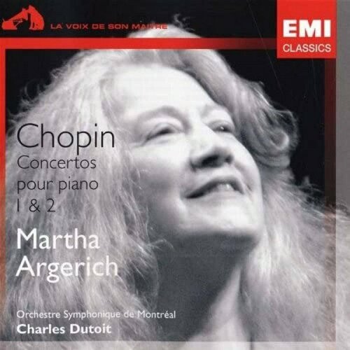 Компакт-диск Warner Martha Argerich / Charles Dutoit – Chopin. Concertos Pour Piano 1 & 2 argerich martha martha argerich plays mozart live from tokyo 2005