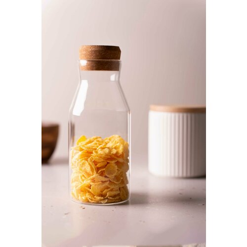 Банка для хранения сыпучих продуктов стеклянная 1700мл 806₽