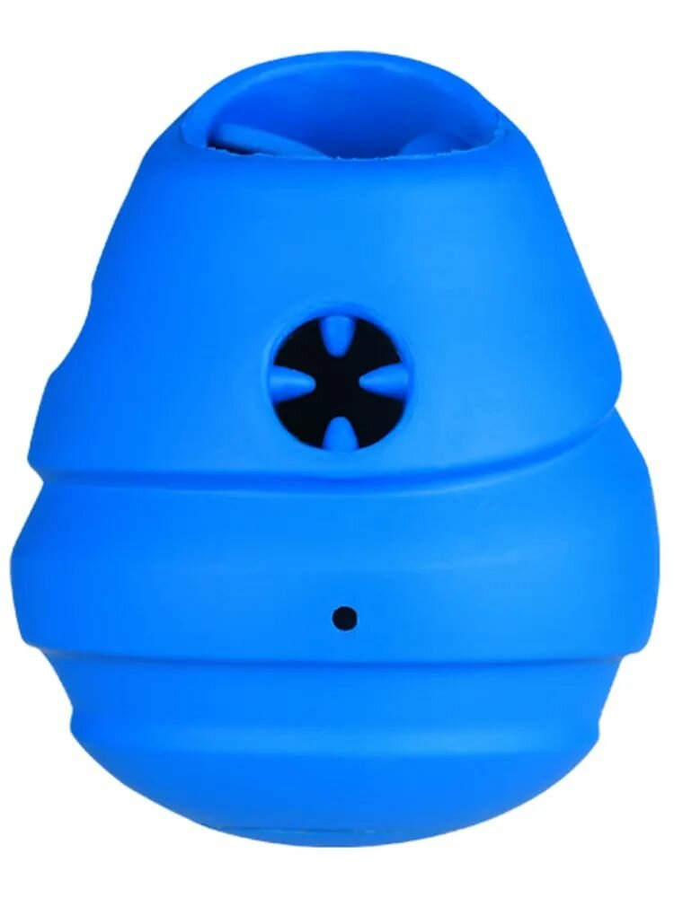 Игрушка Mr.Kranch для собак 8х9,5 см синяя с ароматом курицы, 1 шт