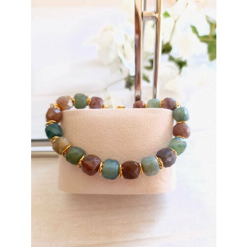 Браслет Artlab, агат, 1 шт., мультиколор
