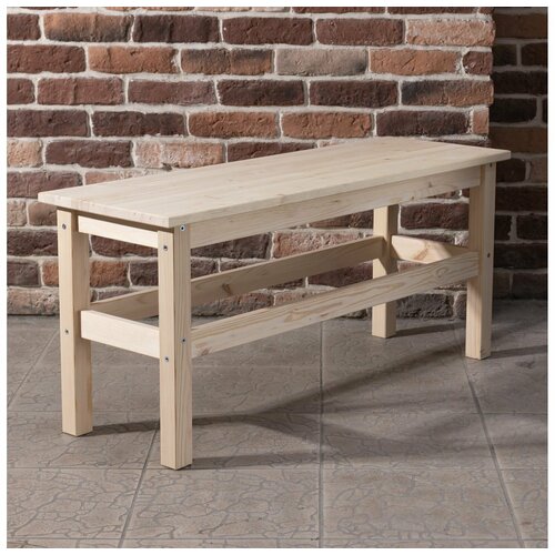 Скамья деревянная Ральф для дома и сада из массива сосны 4700₽