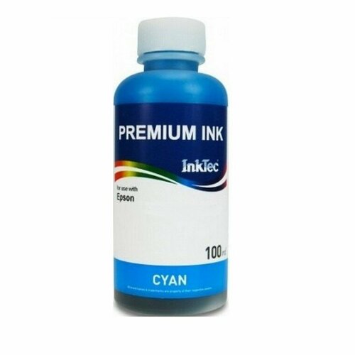 Чернила InkTec E0013-LC 100мл Пигментные Cyan для Epson Stylus SX425/T26/TX419