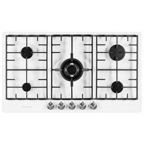 Встраиваемая газовая варочная панель Kuppersberg FV9TGRZ W Silver 5659000₽