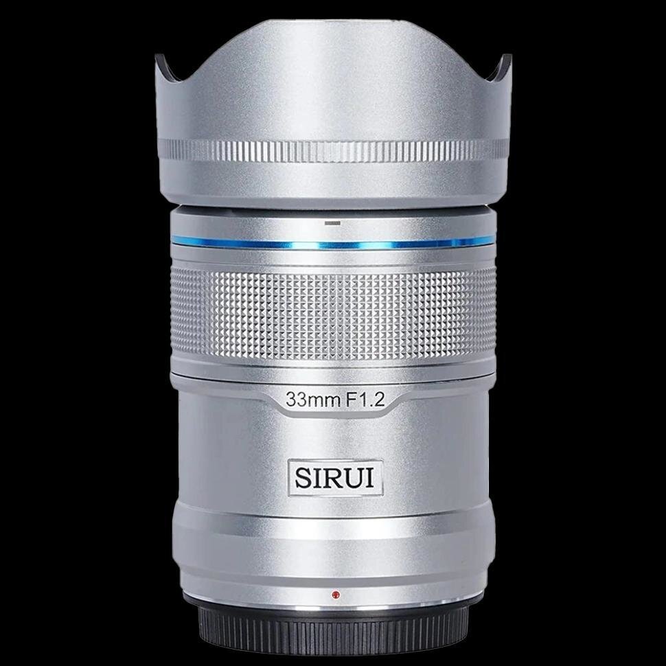 Объектив Sirui Sniper 33mm F1.2 AF APS-C X-Mount Серебро