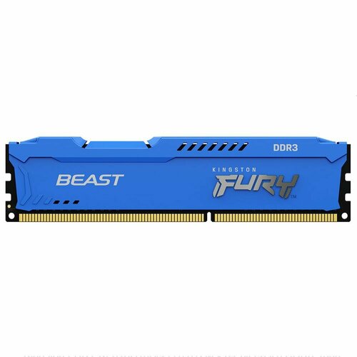 Память оперативная Kingston FURY Beast Blue KF316C10B/4 память оперативная kingston fury beast blue kf316c10bk2 16