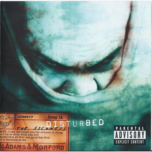 AudioCD Disturbed. The Sickness (CD) виниловая пластинка disturbed the sickness