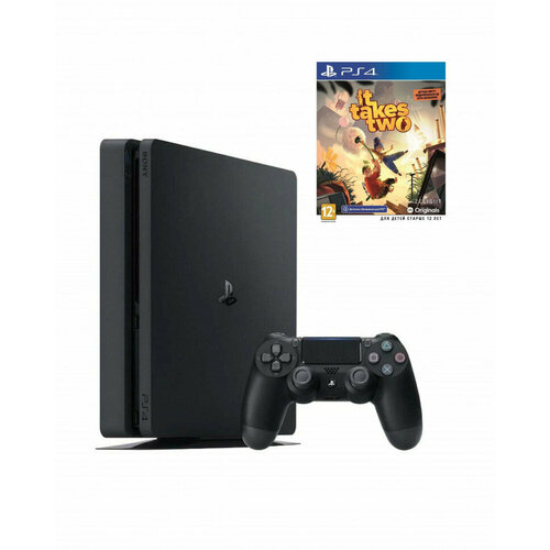 Игровая приставка Sony PlayStation 4 Slim 500 ГБ HDDИгра It Takes Two для PlayStation 4 диск 4000000₽
