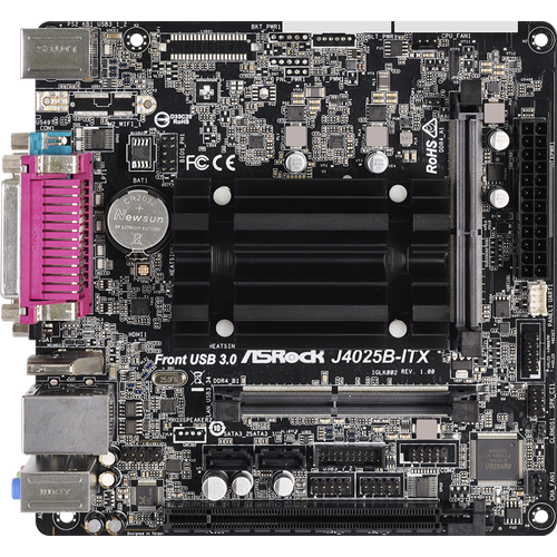 Материнская плата ASRock Celeron J4025 onboard J4025B-ITX 1048000₽