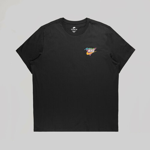 Футболка NIKE, размер XL, черный мужская футболка beach traveling m черный