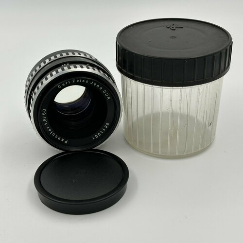 Объектив Pancolar 1850 металл пластик стекло Carl Zeiss ГДР 1970-1990 гг 1300000₽