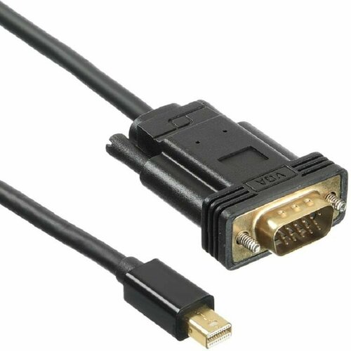 1147221, Кабель Mini DisplayPort - VGA, M/M, 2 м, Buro, чер, BHP MDPP-VGA-2