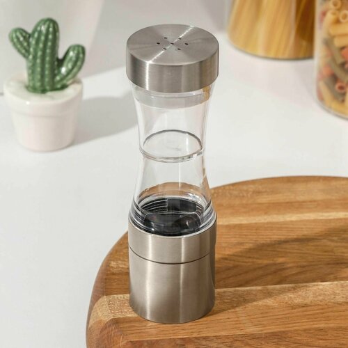 Мельница для специй 175x53 см двусторонняя цвет металлик 1034₽