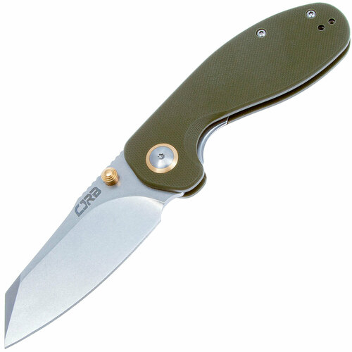 Нож CJRB More Maileah J1918L-GN, рукоять зеленая G10, AR-RPM9 складной нож cjrb large swaggs maileah сталь ar rpm9 g10