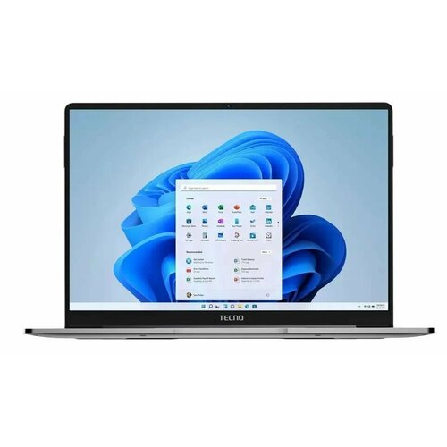 Ноутбук Tecno MegaBook T1 156 Ryzen 7 16Gb1TB Win11 Grey 7212000₽
