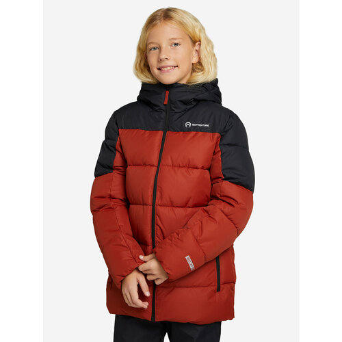 Куртка OUTVENTURE, размер 158/80, оранжевый куртка outventure размер 158 80 фиолетовый