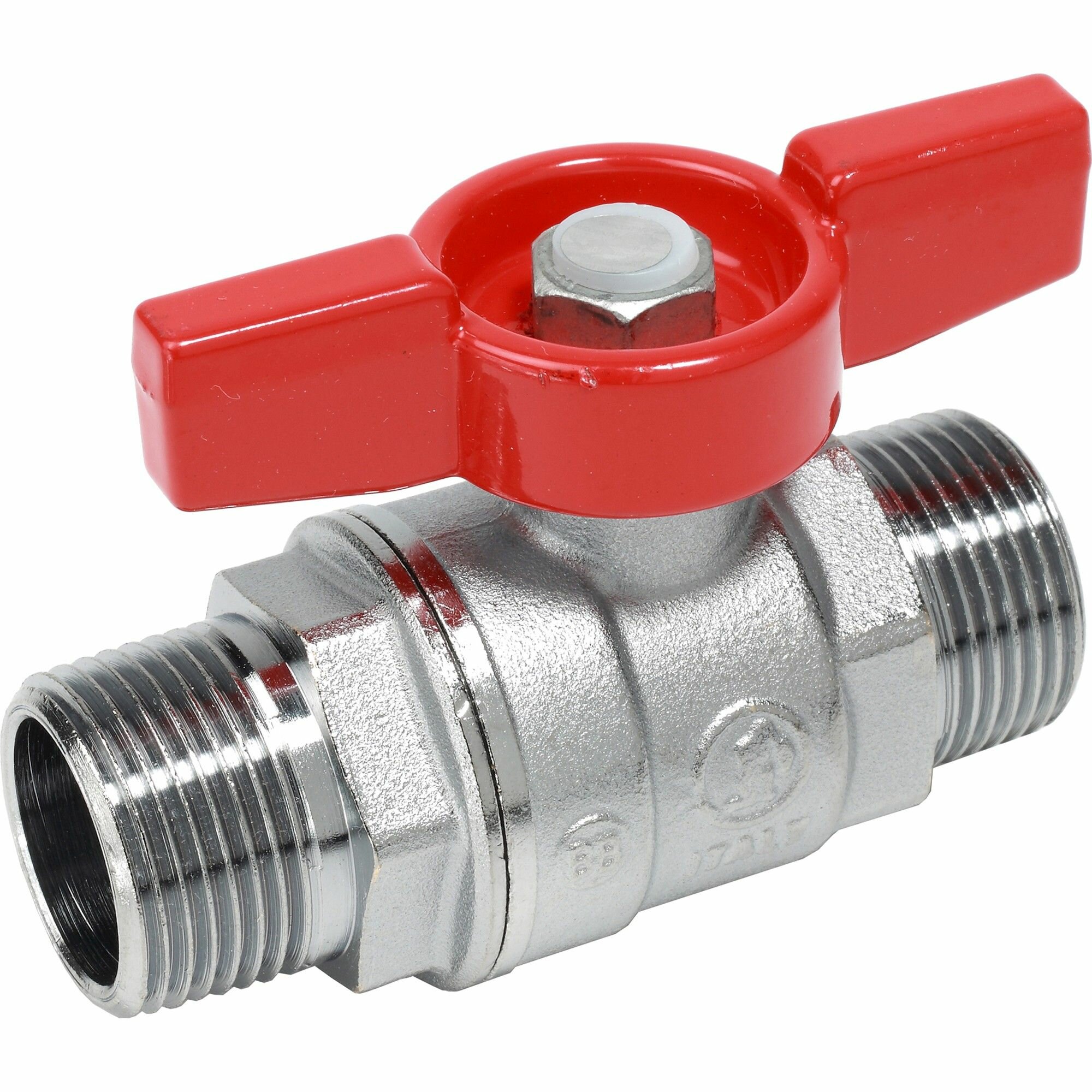 Кран шаровой Giacomini R253X003 стандартный проход НР-НР 1/2 бабочка