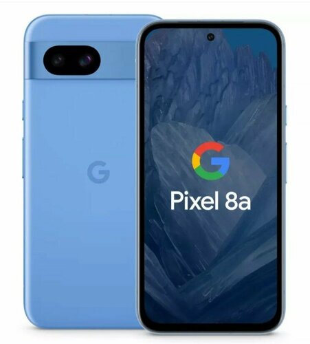 Google Смартфон Google Pixel 8a 8/128GB JP (Голубой, 8 ГБ, 128 ГБ