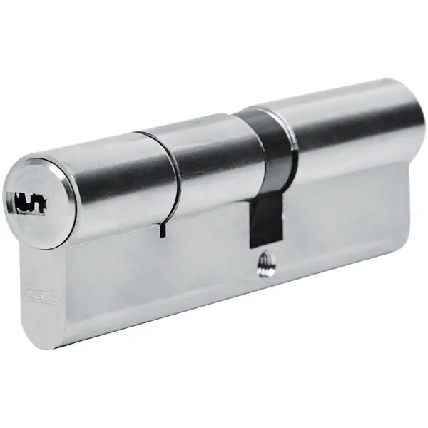 Цилиндр Abus D6N 45x55 мм ключ/ключ цвет никель