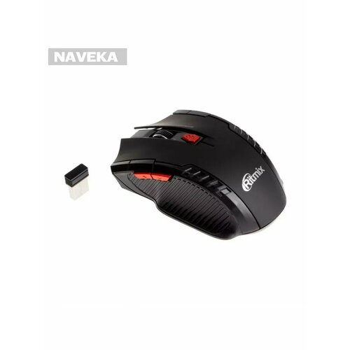 Мышь RITMIX RMW-115 игровая беспроводная 1600 dpi USB ч 91900₽