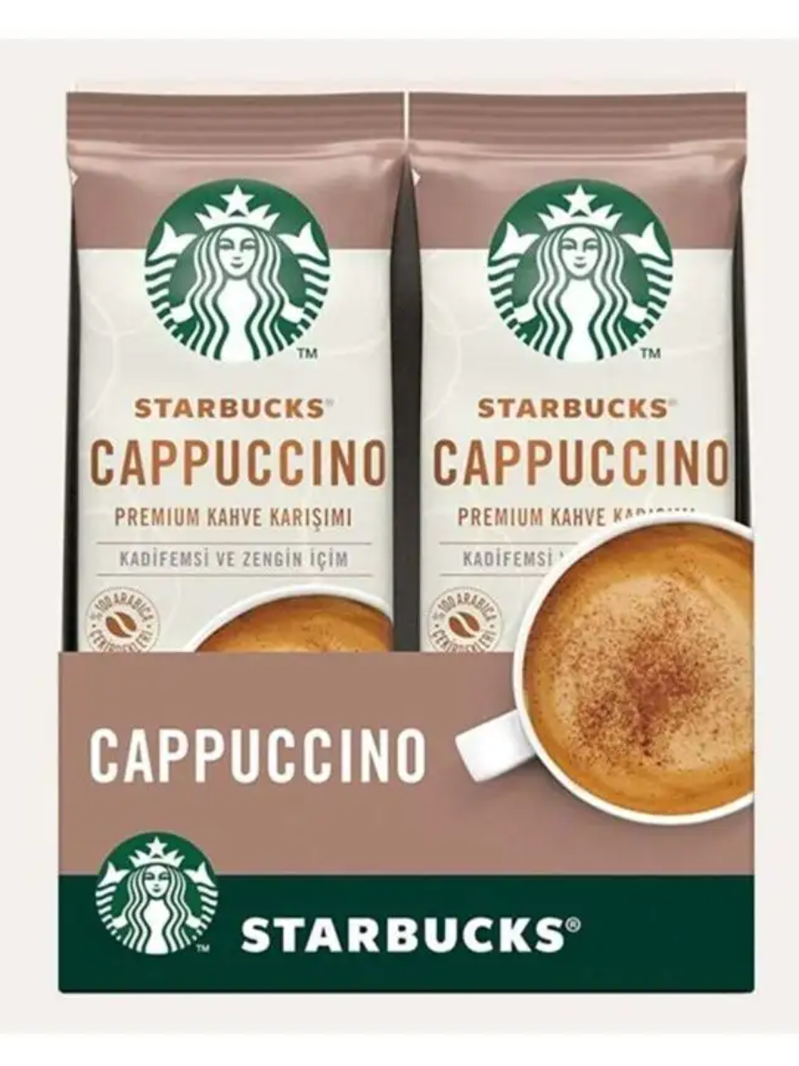 Starbucks Cappuccino капучино 10шт по 14г