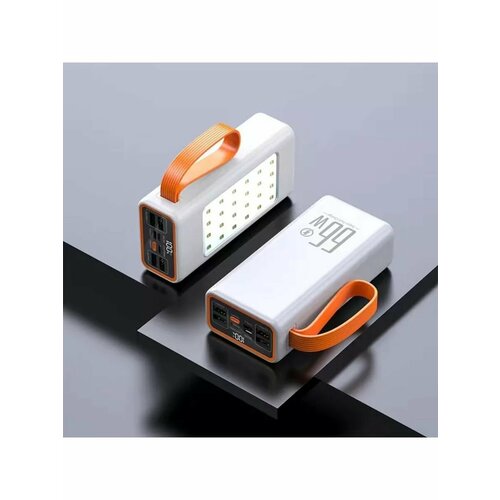 Внешний аккумулятор 30000 мАч фонарь быстрая зарядка 2958₽