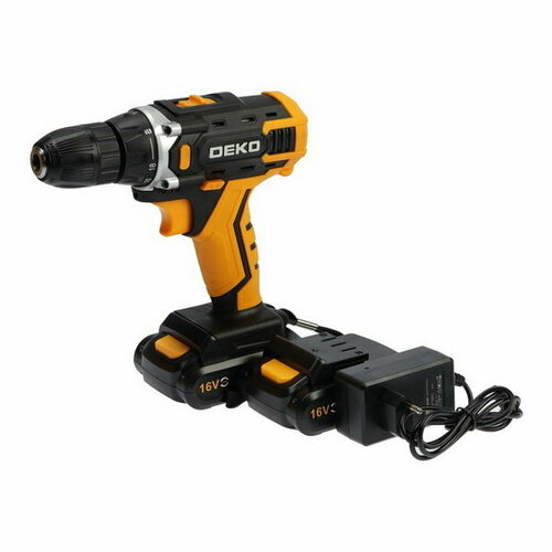 Дрель-шуруповерт Banger 16V 16 В 2х15 Ач кейс набор инструментов 63 предмета 6840₽