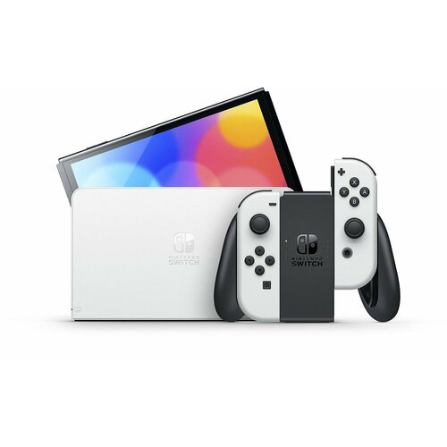 Модернизированный Nintendo Switch Oled белый 512gb 100игр 4490000₽