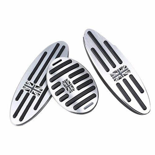 Алюминиевая накладка на педаль MyPads Y465691 Union Jack At Auto MyPads для Mini Cooper 2010 2011 2012 2013 2014 2015 2016 2017 2018 гг 3121₽