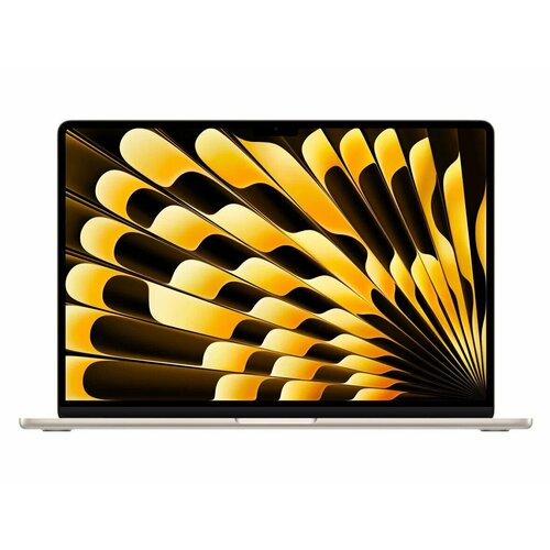 Apple MacBook Air 13 2024 M3 RAM 16 ГБ SSD 256 ГБ LPDDR5 Apple graphics 8-core macOS Starlight 104477₽