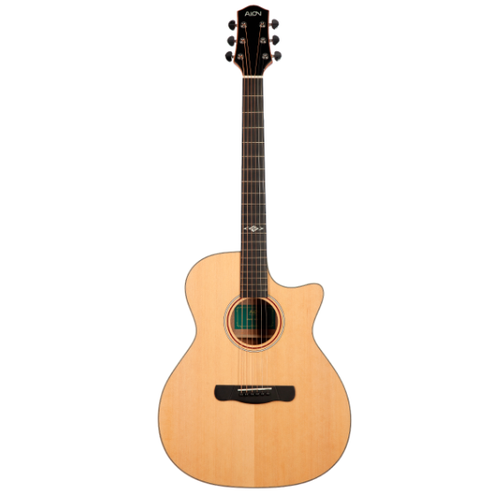 Aion X10 - акустическая гитара, цвет натуральный, глянец