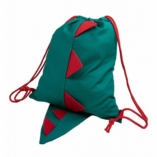 Рюкзак-мешок Дракоша, зеленый