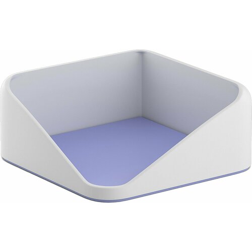 Подставка для бумажного блока белая с фиолетовым 415₽