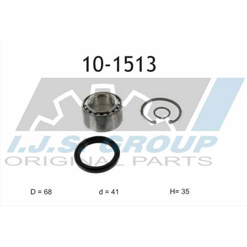 IJS 10-1513 к-кт подшипника ступицы пер Suzuki Сузуки jimny 98 5446₽