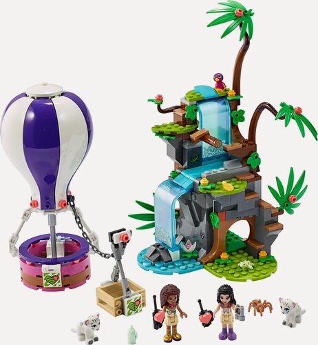 Изображение товара Конструктор LEGO Лего 41423 Джунгли: спасение тигра на воздушном шаре
