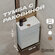 Тумба Gerda с раковиной в ванную и туалет узкая подвесная, цвет д...