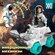 Машинка луноход WiMi космическая + астронавт с подвижными частями...