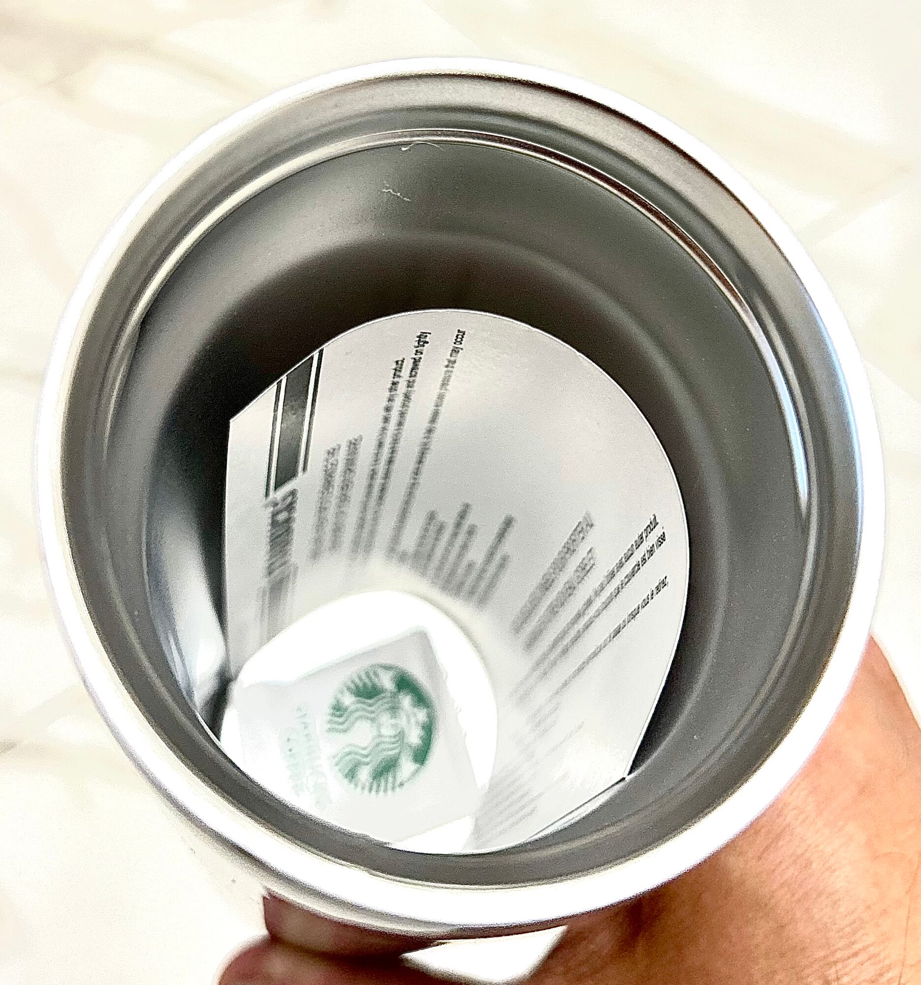 Кружка-термос старбакс/STARBUCKS _473мл "ХИТ сезона" из коллекции "Stainless style" — фото 1