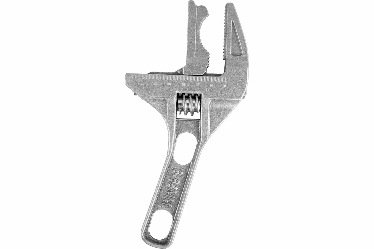 VIRA Разводной ключ сантехнический 6-68 мм с укороченной ручкой 311007