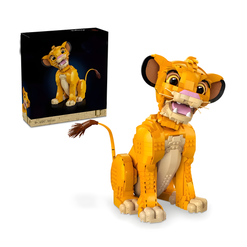 Конструктор Дисней Король Лев молодой Симба 1445 деталей для детей и взрослых 4990₽