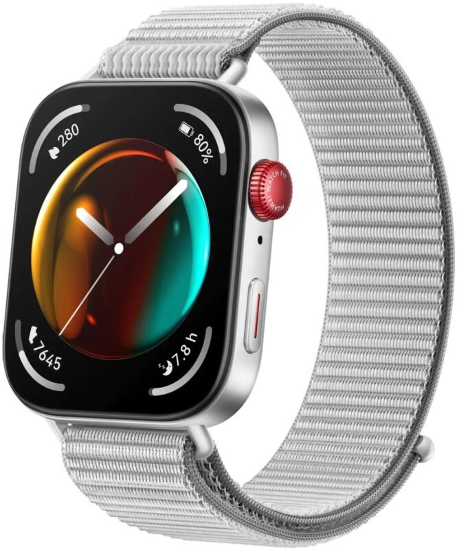 Умные часы HUAWEI Watch FIT 3 Classic, (SLO-B19), Серый, (55020CDU)