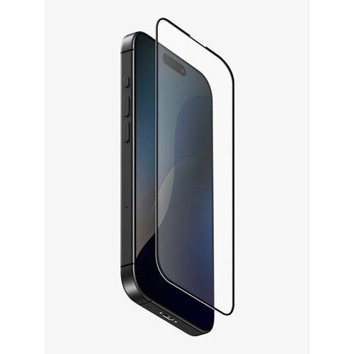 Uniq стекло для iPhone 16 Pro Max OPTIX Matte Clear/Black (+installer) бесцветный, черный