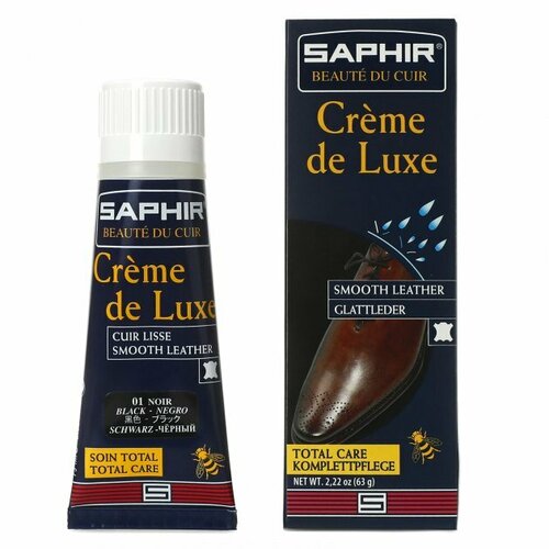 Уход за обувью Saphir CREME DE LUXE черный