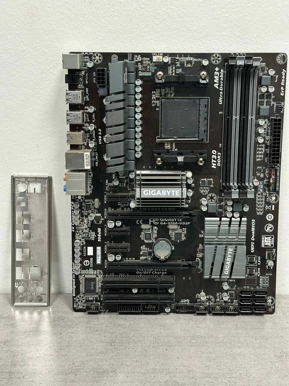 Материнская плата ам3+ gigabyte ga-970a-ud3p