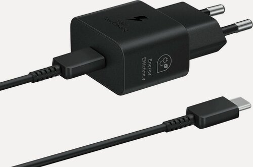 Изображение товара Сетевое з/у + DАТА кабель Samsung 25-299W/USB-C/QC/PD/Черный/+кабель USB-C (EP-T2510XBEGRU])