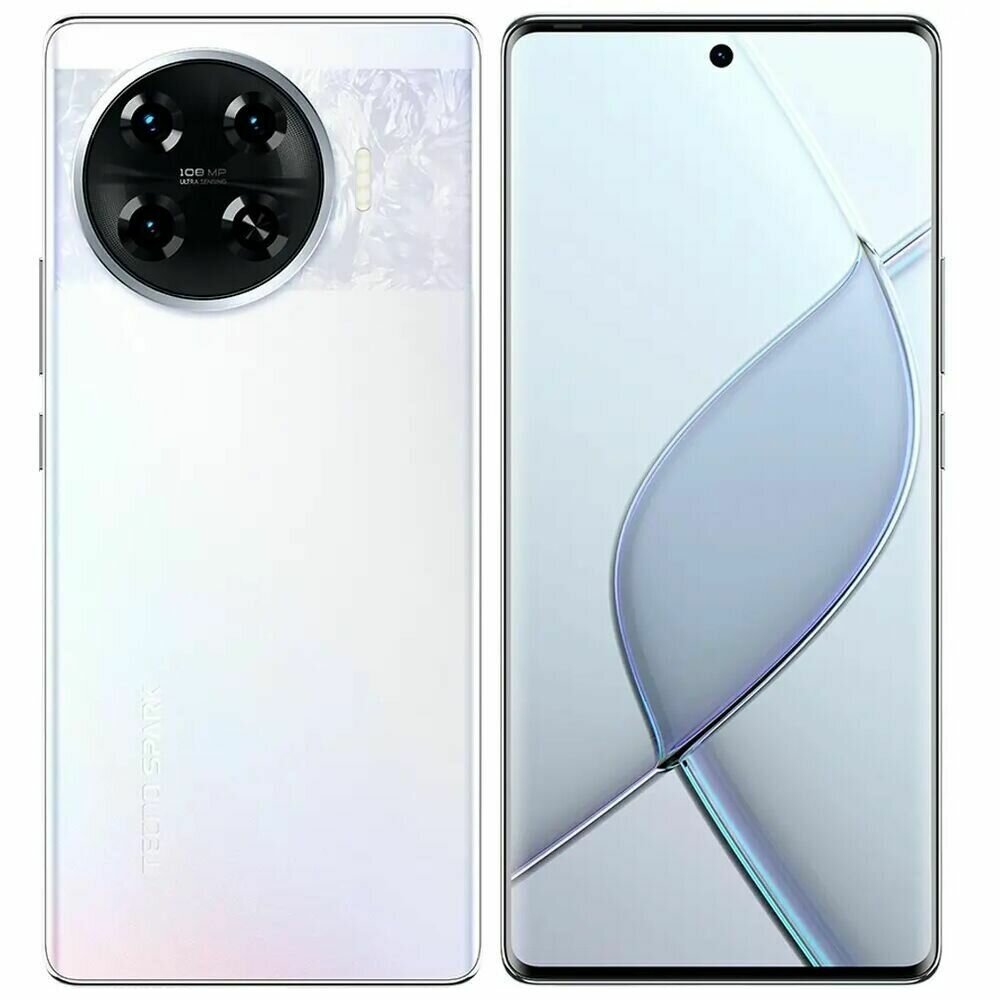 Смартфон Tecno Spark 20 Pro+ 8/256Gb (Цвет: Lunar Frost)