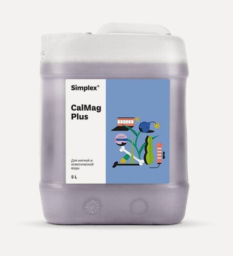 Изображение товара Удобрение кальций-магний для мягкой воды Simplex CalMag Plus 5 л.