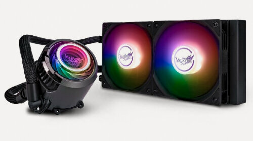 Изображение товара СВО для процессора Valkyrie Jarn 240 ARGB Black (HW C240)