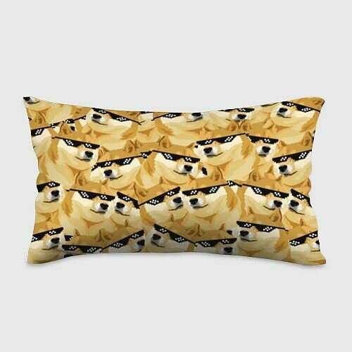 Doge: Deal with it Прямоугольная подушка